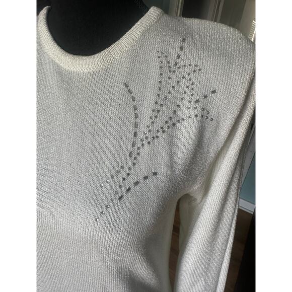 Liz Claiborne Beaded Sweater Dress - Picture 2 of 9